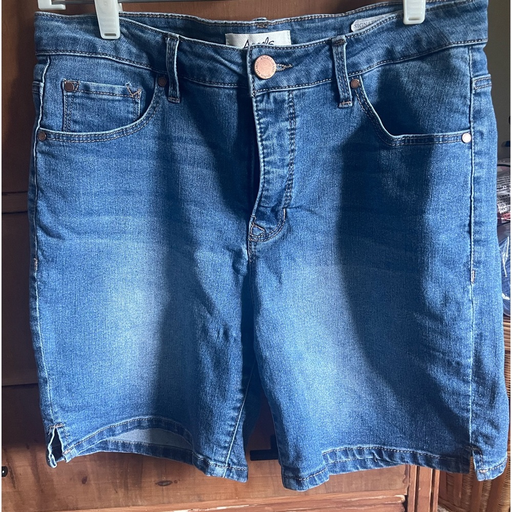 Angels denim shorts
